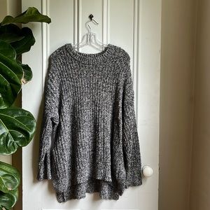 Aerie Waffleknit Slouchy Sweater